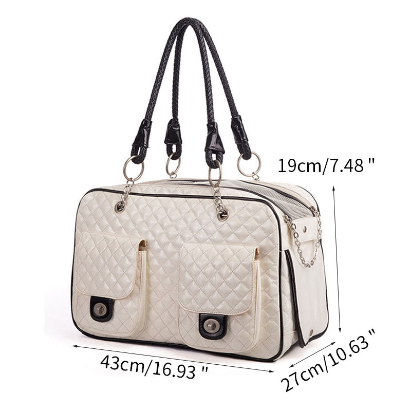 ChicPaw Luxury Quilted Pet Carrier