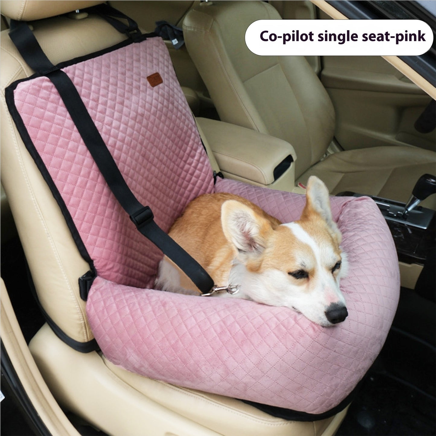 TravelNest Luxury 3-in-1 Dog Car Seat