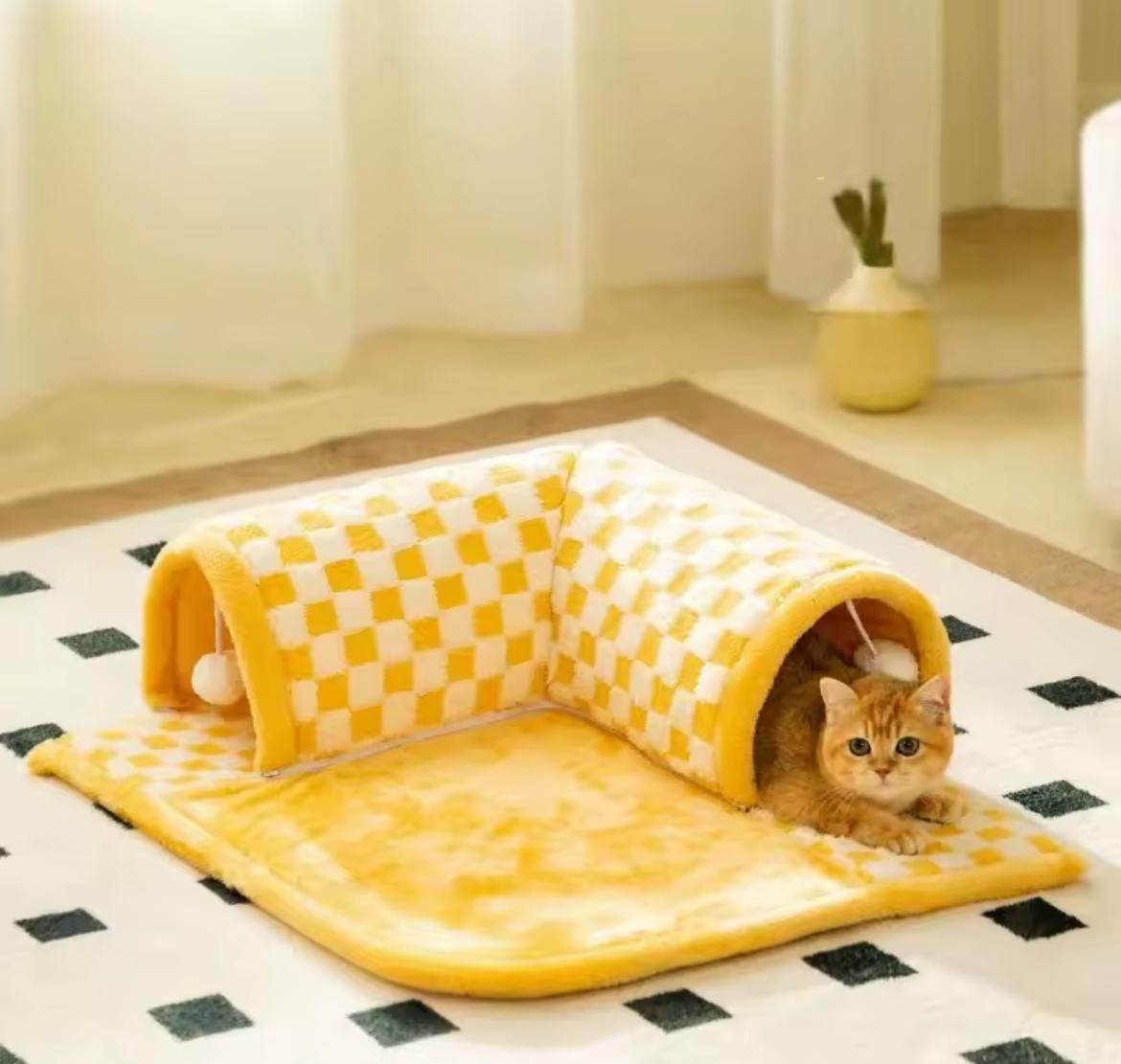 CozyMaze Cat Tunnel Lounge