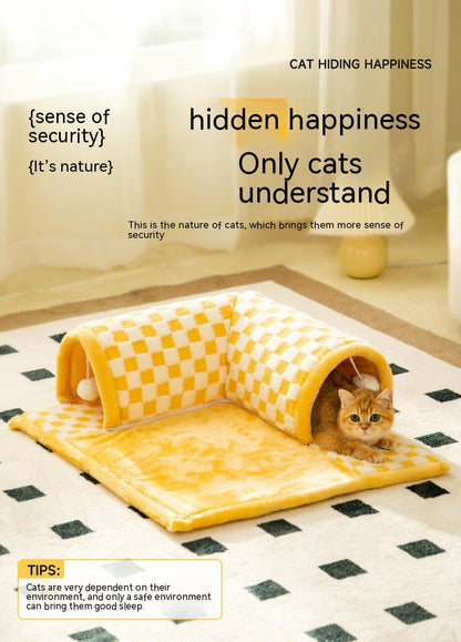 CozyMaze Cat Tunnel Lounge