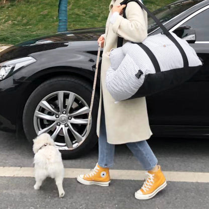 CozyRide Deluxe Car Dog Kennel