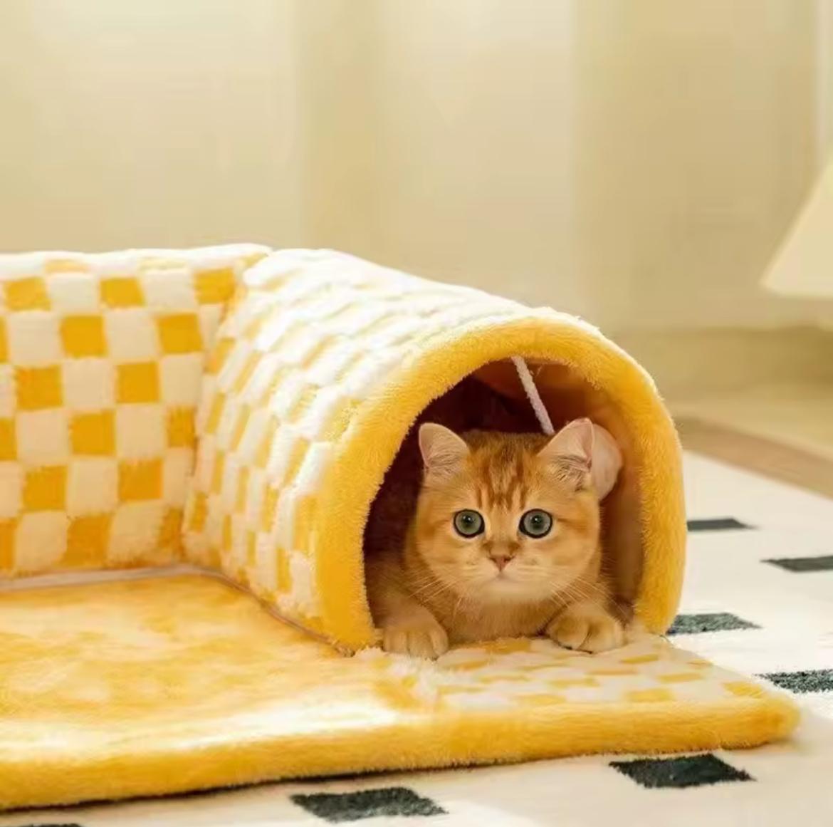 CozyMaze Cat Tunnel Lounge
