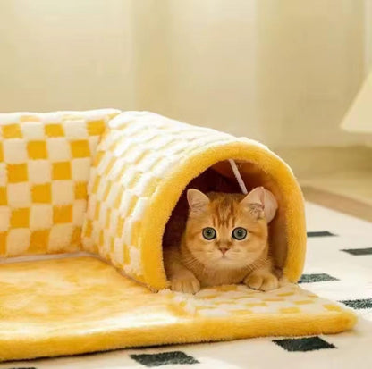 CozyMaze Cat Tunnel Lounge