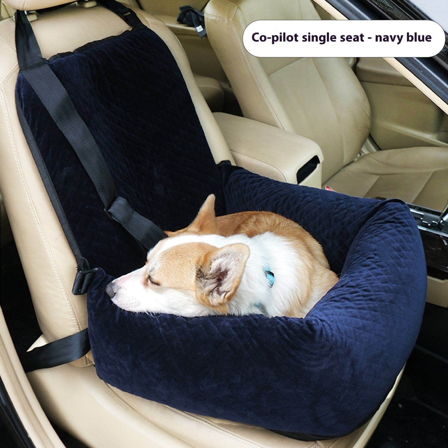 TravelNest Luxury 3-in-1 Dog Car Seat