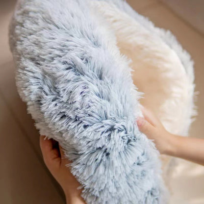Luxury Fluffy Igloo Pet Bed – Ultimate Comfort &amp; Security