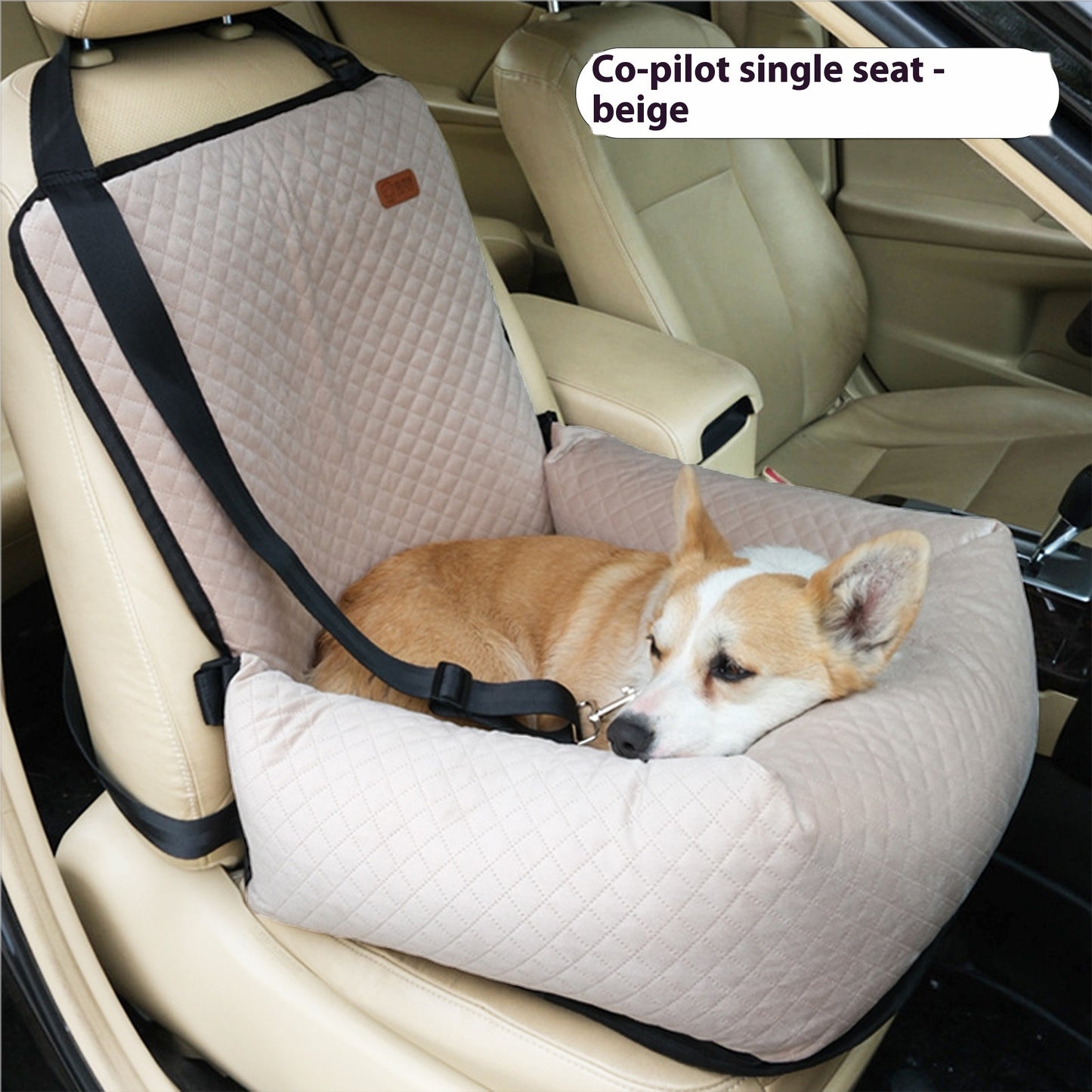 TravelNest Luxury 3-in-1 Dog Car Seat