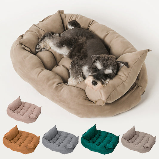 CozyFold 3-in-1 Sofa – For Cats & Small/Medium Dogs
